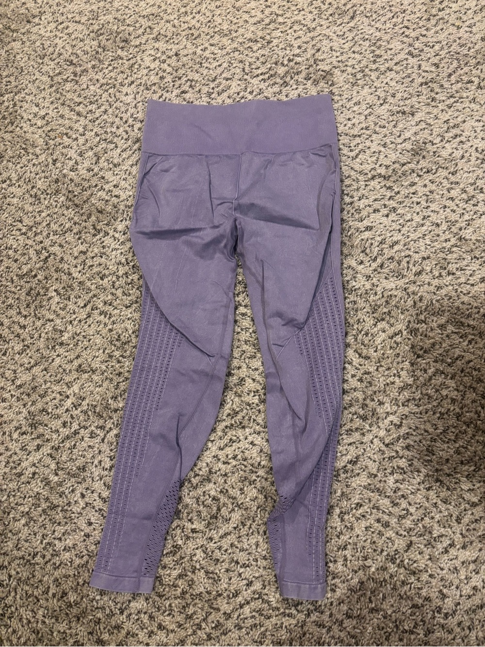 Fabletics Purple Seamless High-Rise Leggings